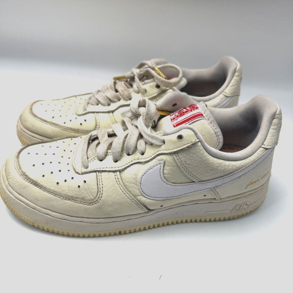 Nike Air Force 1 Low Popcorn Mens 7.5 Leather Sneakers Streetwear Skater Retro